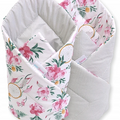 Baby Swaddle Wrap Newborn Bedding Blanket 100% Cotton Sleeping Bag Dots Grey/ Dream Catcher