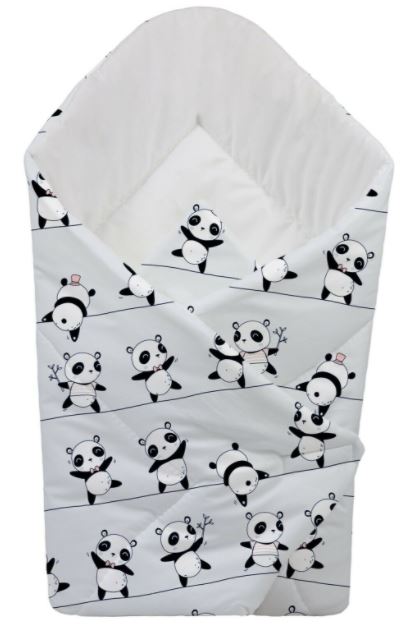 Baby Swaddle Wrap Newborn Bedding Blanket 100% Cotton Sleeping Bag Little Panda