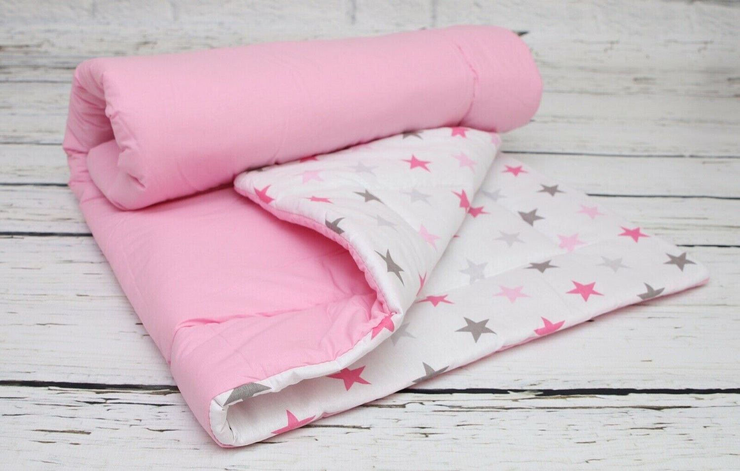 Teepee floor Double sided Cotton Padded Baby Kids Play Mat Star dreams
