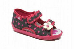 Girls Sandals Baby Children Kids Infant Casual Canvas Shoes Fasten #30 - MyHappy Baby