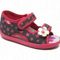 Girls Sandals Baby Children Kids Infant Casual Canvas Shoes Fasten #30