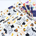 Bamboo nappy cloth Printed Soft To Touch Diaper Bibs Reusable 30x30cm Old Fashion