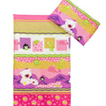 Baby Bedding Fit Junior Bed 150x120cm Pillowcase Duvet Cover Teddy fish pink