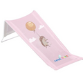 Baby Bath Pad Soft Seat bathing Deckchair Safety Support Hedgehog Pink