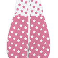 Baby sleeping bag short sleeve 18-36 months 98cm Big pink stars
