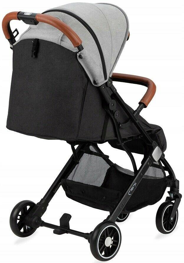 Baby Stroller Lightweight Maneuverable Folded Pushchair Buggy Momi Estelle Grey