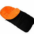 Universal Large Footmuff Black/ Orange