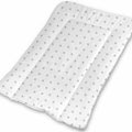 Baby 100% cotton changing mat child toddler Small grey stars on white