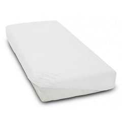 2-pack soft fitted sheet jersey stretchy cotton fit Crib/Cradle 90x40 White - MyHappy Baby