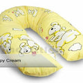 Large Brestfeeding Pillow Cover Baby Pregnancy 170cm Puppy Cream