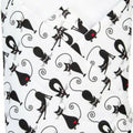 Baby Swaddle Wrap Newborn Bedding Blanket 100% Cotton Sleeping Bag Black Cat