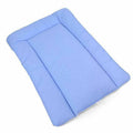 Baby 100% cotton changing mat child toddler Blue
