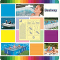 Repair Kit Bestway Adhesive Patch Swimming Pool Lay Z Spa Underwater 10Pc