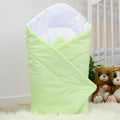 Baby Swaddle Wrap Newborn Bedding Blanket 100% Cotton Sleeping Bag Green