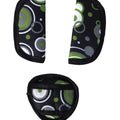 Baby Stroller Car Seat Strap Covers & Crotch 3 PC Universal Green Clovers