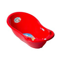 Baby Bath Tub with thermometer 102cm Tega Baby Cars red