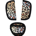 Baby Stroller Car Seat Strap Covers & Crotch 3PC Universal Panther