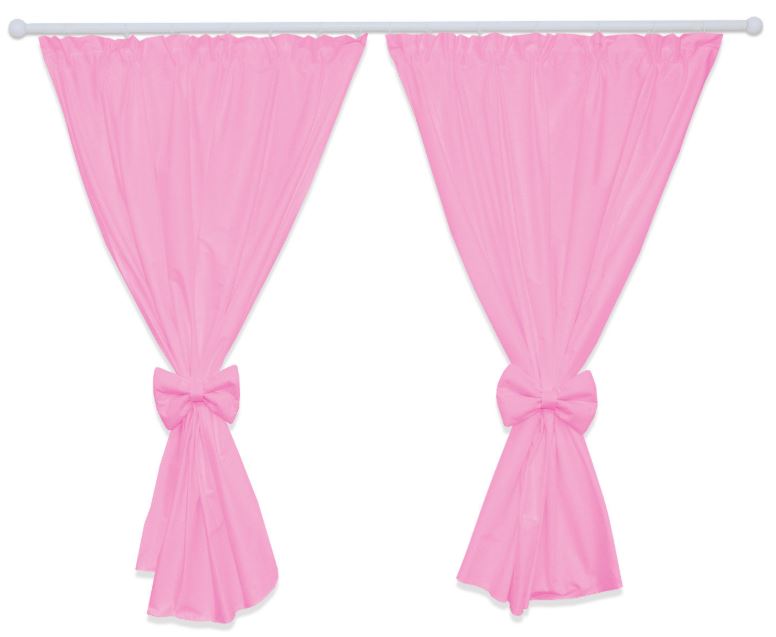 Nursery Curtains for Babies & Toddler's Bedroom Pink