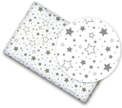 Baby Fitted Toddler Bed Sheet Printed 100% Cotton Mattress 160X80cm Milky Way - MyHappy Baby