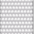 Baby Fitted Cot Sheet Printed Design 100% Cotton Mattress 120X60 cm Elephants Grey