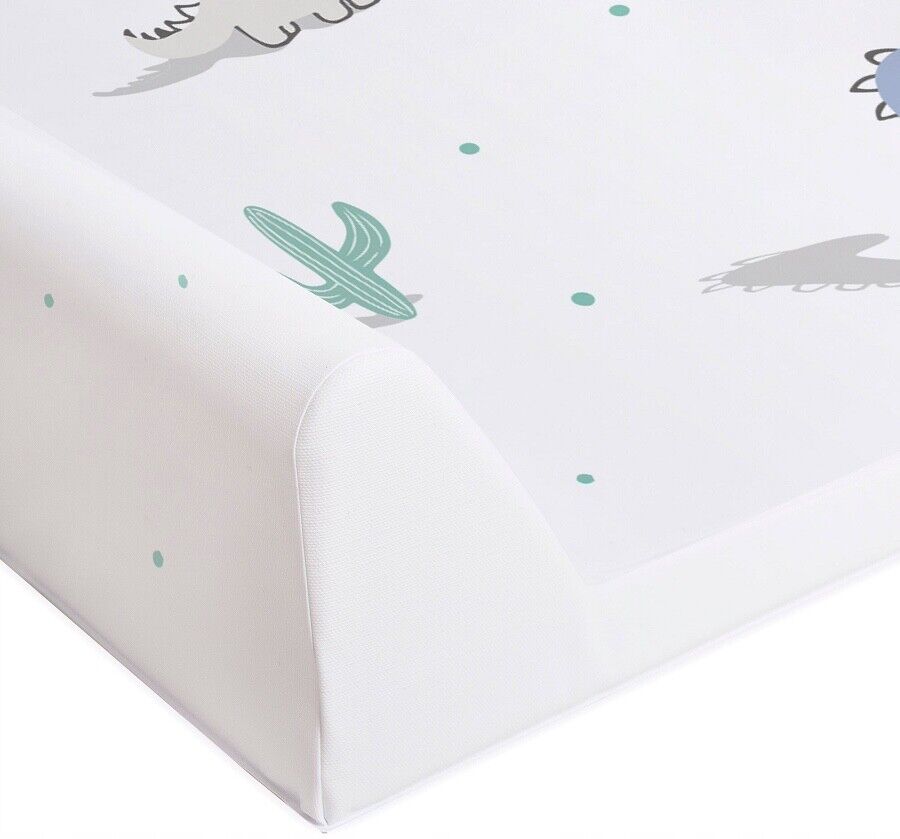 Baby Changing mat Hard Base Nursery Padded 70x50cm Fit Cot Andy DINO