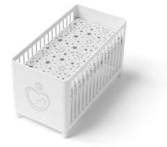 Baby Fitted Toddler Bed Sheet Printed 100% Cotton Mattress 160X80cm Milky Way - MyHappy Baby