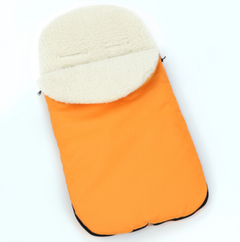 Universal Footmuff Wool/ Orange - MyHappy Baby