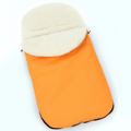 Universal Footmuff Wool/ Orange