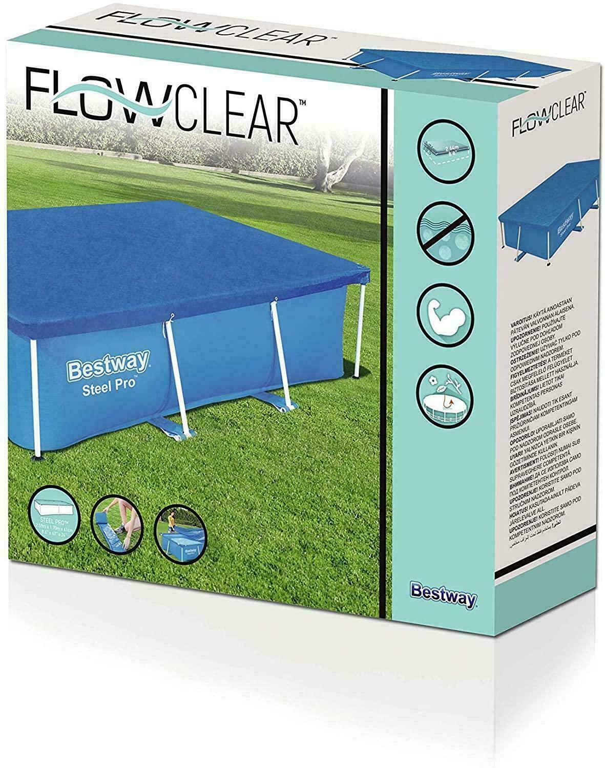 Swimming Pool Cover Bestway 264cm X 174cm 104