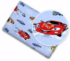 100% cotton fitted sheet printed design for baby crib 90x40cm Cars - MyHappy Baby