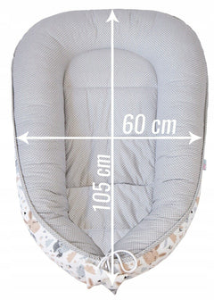 Baby 6pc Double-sided soft infant Cocoon Forest Friends - MyHappy Baby