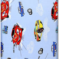 Baby Fitted Toddler Bed Sheet Printed 100% Cotton Mattress 160X80cm Cars