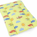 Baby 100% cotton changing mat child toddler Planes green