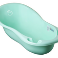 Baby Bath Tub with thermometer 102cm Tega Baby Duck light green