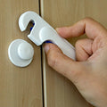 Safety Lock Canpol Adhesive Child Baby Cabinet Door Fridge Drawer Cupboard White