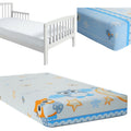 Baby Fitted Toddler Bed Sheet Printed 100% Cotton Mattress 160X80cm Owls Moon Blue