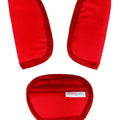 Baby Crotch Straps Pad Car Seat Belt Cover Harness Red