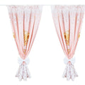 Nursery Curtains for Babies & Toddler's Bedroom Big teddy pink