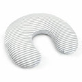 Cover Feeding Pillow Nursing Maternity Baby Breastfeeding Cotton Grey Stripes