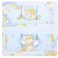Cot Tidy Organiser Bed Nursery Hanging Storage 6 Pockets Ladder Blue
