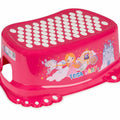 Baby Kids Step Stool Safe Non-Slip Toddlers Potty Training  Princess Pink