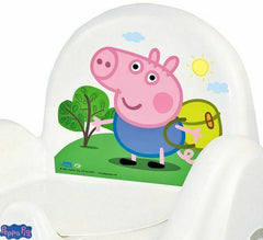 Baby Toilet Potty Chair With Melodies Toddler Kids Training Seat Peppa Pig Blue - MyHappy Baby