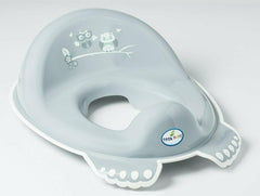 Toilet Training Seat Potty Toddler Boy Girl Trainer Safe Anti-Slip Owls Grey - MyHappy Baby