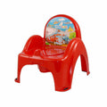 Baby Toddler Toilet Potty Chair With Melodies Kids Training Seat Cars Tega Red