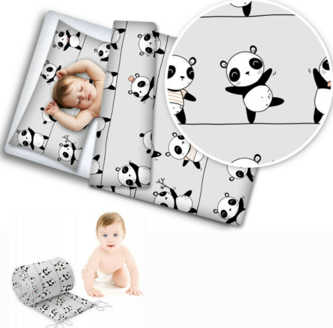 Panda baby 2024 bedding nursery