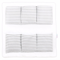 Cot Tidy Organiser Bed Nursery Hanging Storage 6 Pockets Stripes Grey