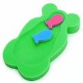 Baby Bath Sponge Support Comfort Soft Safe Foam Mat Toddler +Two Sponge Green