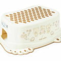 Baby Kids Step Stool Safe Non-Slip Toddlers Potty Training Bathroom Teddy Beige