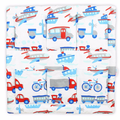 Cot Tidy Organiser Bed Nursery Hanging Storage 6 Pockets Vehicles