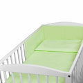 Baby bedding set 2pc 100% cotton pillowcase duvet cover 135x100cm - Green
